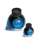 Colorverse Crystal Planet | Blue | Fountain Pen Ink Bottles | 65ml & 15ml | Dye Based | 2 Bottle Set | Spaceward Series