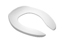 TOTO SC534#01 Elongated Commercial Toilet Seat, Cotton White