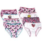 Handcraft JoJo Siwa Girls Panties Underwear - 8-Pack Toddler/Little Kid/Big Kid Size Briefs Dance