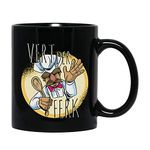 Swedish Chef Coffee Mug 11 Oz Black - Vert Der Ferk - Witty Unique Novelty Creative Cooking Cook Kitchen Food Apron Spoon Barbecue Delicious Meals Culinary