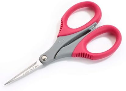 Prym Hobby 610520 Embroidery Scissors 4 1/4 Inch 11.5 cm Stainless Steel Red