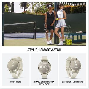 Garmin Lily 2 38mm Smartwatch – Cream Gold