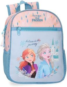Disney Joumma Frozen Believe in the journey Mochila Preescolar Azul 23x28x10 cms Poliéster 6,44L