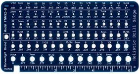 Holistic Drill Bit Gauge - 3 Drill 