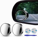 2 pcs Blind Spot Mirrors, 2" Round 