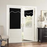 100% Blackout Door Curtains for Sma