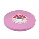 uxcell 7-Inch Bench Grinding Wheels Pink Aluminum Oxide PA 100 Grit for Surface Grinding