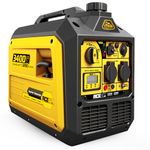 Aceup Energy 3400 Watt Portable Inverter Generator, Petrol Powered Pure Sine Wave Generator Silent for Home, Camping, RV, EURO-V, CE