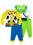 Disney Boys' Toy Story Pajamas 2 Pack Size 8 Multicolored