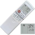 Replacement for Mitsubishi Electric Air Conditioner Remote Control for MSZ-GE06NA-8 MSZ-GE09NA-8 MSZ-GE12NA-8 MSZ-GE15NA-8 MSZ-GE18NA-8 MSY-GE09NA-8 MSY-GE12NA-8 MSY-GE15NA-8 MSY-GE18NA-8