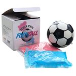 Sass Party & Gifts Gender Reveal Exploding Football/Soccer Ball - Includes Blue and Pink Powder