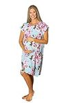 Baby Be Mine Gownies - Labor & Delivery Maternity Hospital Gown Maternity, Hospital Bag Must Have, Best, Isla, Small-Medium