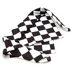 12 Pack Checkered Flag Bandanas - R