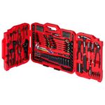 STARWORK True Mechanic 306-Piece Mechanics Tool Set and Socket Set, Comprehensive Tool Kit, Automotive Repair Tool Set, Professional Tool Set