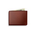 Ekster Modular Bifold Leather Wallet | LWG-Certified Minimalist Wallet with RFID Blocking Layer | Slim & Modern Bifold Wallet for Quick Card Access | Brown