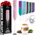 Zulay Kitchen Milk Frother Handheld