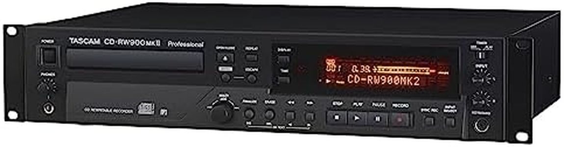 Tascam CD-RW900MKII Professional Rackmount CD Recorder/Player