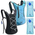 2pcs Hydration Backpack with 2pcs 2