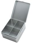 Teabag Selection Tin with 4 Compartments