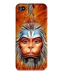 Yunic Polycarbonate Printed Colorful Lord Hanuman, Hanuman Designer Hard Back Case Cover for Apple iPhone 5 / iPhone 5S / iPhone SE (Multicolor)