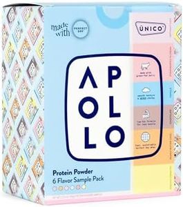 Unico Apollo Protein Shake Variety Box | 8 Great-Tasting Protein Powder Samples | Made w/ 100% Grass-Fed Whey Plus Casein and Egg White Protein | Low Carb, Low Sugar, Low Calorie