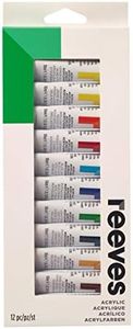 Reeves Acrilici Assortimento 12 Tubi 10ml