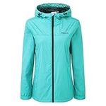 TOG 24 Craven Womens Waterproof Packaway Rain Jacket with Bag, Full Length Zip and Adjustable Hood, Breathable, Windproof, Suitable for Hiking and Outdoors