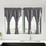 NICETOWN Short Curtains with Attach