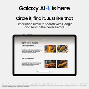 Samsung Galaxy Tab S9 5G Android Tablet, 128GB, S Pen, Graphite – Unlocked