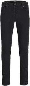 JACK & JONES Jjiglenn Jjjoriginal Sq 356 Noos Pantalones Vaqueros, Black Denim, 30W x 32L para Hombre