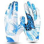 PLAYEUR Cheetah Rapid Strike Series Football Gloves – Unleash Speed, Supreme Grip – Long-Lasting Performance for Adult, Kids & Youth Football Gloves – The Ultimate Athletic Gift