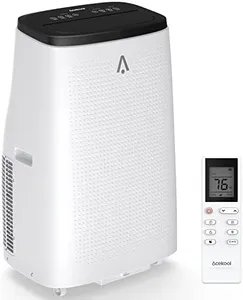 Garvee 14,000 BTU Portable Air Conditioner with Remote Control, 3-in-1 Portable AC Units with Fan & Dehumidifier Cools up to 700 sq. ft, Room Air Conditioner with 24 Hour Timer, Window Mount Kits