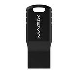 Magix 16GB USB 2.0 Flash Drive Starling, Read/Write Speed Up To 10/4 MB/s (Black)