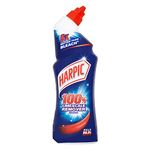 Harpic Toilet Cleaner, 100 Percent Limescale Remover Original Kills 99 Percent of Bacteria, 5x Better than Bleach, 750 (Pack of 1)