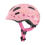 ABUS Smiley 2.0 Kids Helmet - Bike Helmet - for Girls and Boys - Pink, Size S