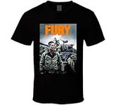 Fury Movie War Film Fan T Shirt 3XL
