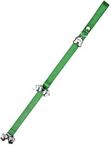 Mighty Paw Dog Doorbells - Efficient Potty Training Tool - for Housetraining Dogs - Dog Door Bells Hanging - Potty Train Bell Dogs - Dog Doorbell Door Potty Training - Dog Potty Bell Door - Green