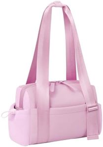 Mini Gym Bag for Women Girls Small Gym Tote Bag with Wet Compartment Waterproof Travel Duffle Bag Cute Workout Sport Bag, Pink, Mini, Fashion
