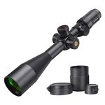 WestHunter Optics WHI 6-24x50 SFIR FFP Scope, First Focal Plane Red Green Illuminated Etched Glass Reticle, 30mm Tube Tactical Precision 1/10 MIL Scopes | Only Optics & Basic Accessories