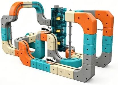 Train Sets, DIY Modular Cube Track Set, Auto Elevator & Track Switch