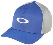 Oakley Men's Ellipse Mesh Hat, Blue, Large-X-Large