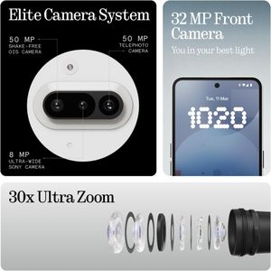 Nothing Phone 3a 128GB Smartphone – White