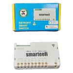 Smarteefi WiFi 5 Node (4Node +1Fan Node) Retrofit Smart Switch (PRO-IO-SERIES), supports INVERTER + MAINS together, Compatible with Alexa and Google Home (PRO-IO-SERIES, 5 Node(4 Light+1 Fan))