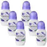 Crystal Deodorant Essence Roll-On 2.25oz Lavender/White Tea (6 Pack)