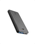 Anker Power Bank, 325 Portable Charger (PowerCore Essential 20K), 20,000mAh Battery Pack with PowerIQ Technology, USB-C Input and Output Ports for iPhone 16/15 Series, Samsung Galaxy, AirPods,and More