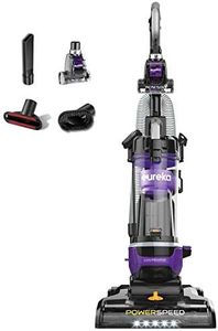 Eureka Pet Home, Bagless Cleaner Swivel Steering Powerful Lightweight Upright Vacuum Carpet and Floor, PowerSpeed NEU202 with Automatic Cord Rewind, Purple