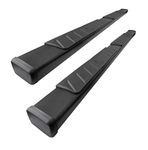 Tyger Auto TG-RS2D40068 Riser for 2009-2018 Dodge Ram 1500 Quad Cab 4inch Black Side Step Nerf Bars Running Boards | 2010 2011 2012 2013 2014 2015 2016 2017 2018