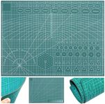 Cutting Mat A1 Green, 5-Ply Craft Mat, Self-Healing Cutting Board Craft, Art Mat, Self Healing Cutting Mat 90 x 60, Dressmaking Accessories for Sewing, Quilting, and Crafting