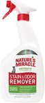 Nature’s Miracle Cat Stain and Odor Remover With New Odor Control Formula 32 Ounce Spray