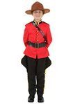 Child Canadian Mountie Costume Large